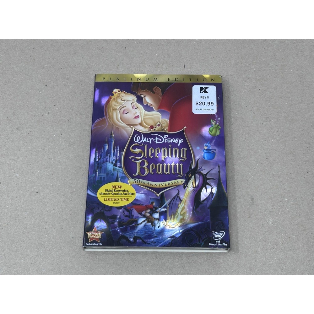 Sleeping Beauty Dvd 50th Anniversary Platinum Edition Brand New & Sealed